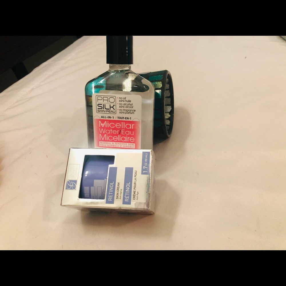 Skin Care Retinol Anti Aging Cream & Micellar